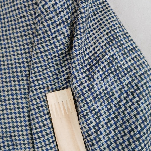 Oscar De La Renta 42L Mens Sport Coat Blazer Jacket 21x33 Tall Long Defect Wool - Picture 11 of 16